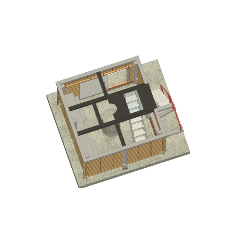 Dome Parts Sottostruttura dell'osservatorio GreenLine SP-32