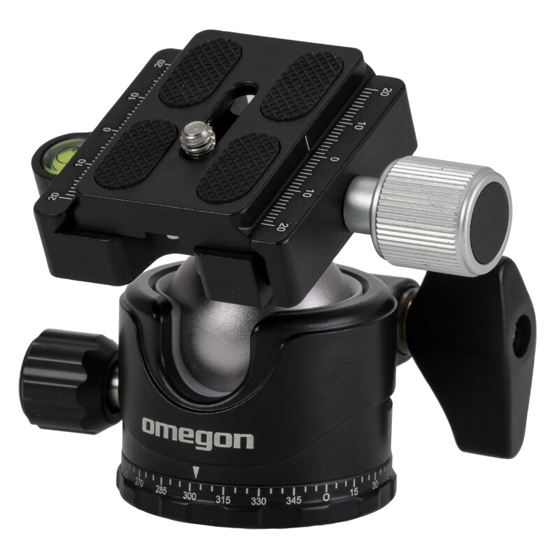Omegon Montatura Set Segugio Tracker con testa sferica OM10