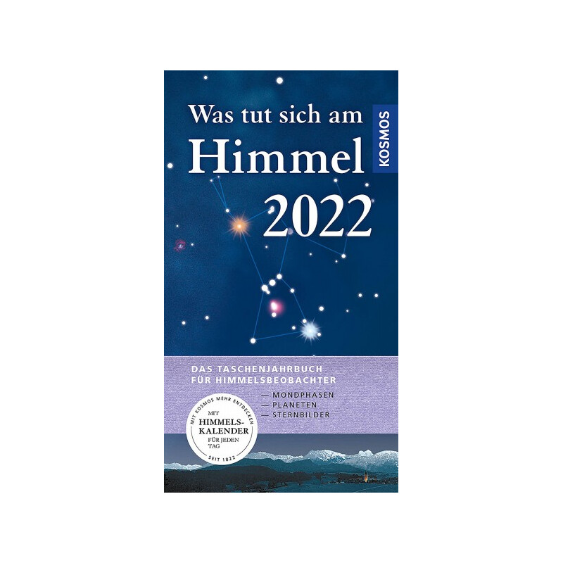 Kosmos Verlag Annuario Was tut sich am Himmel 2022