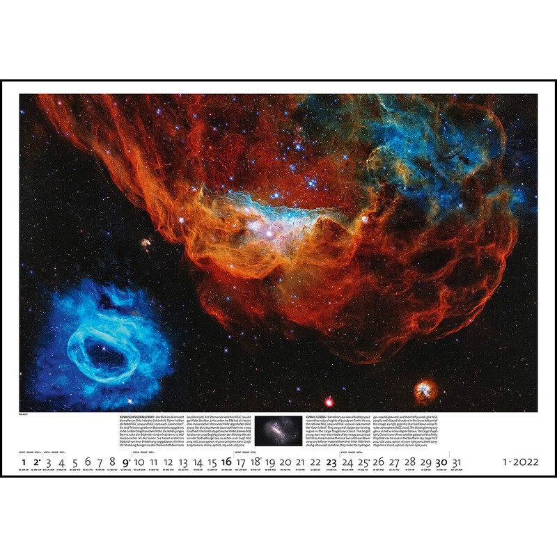 Palazzi Verlag Calendario Sternzeit 2022