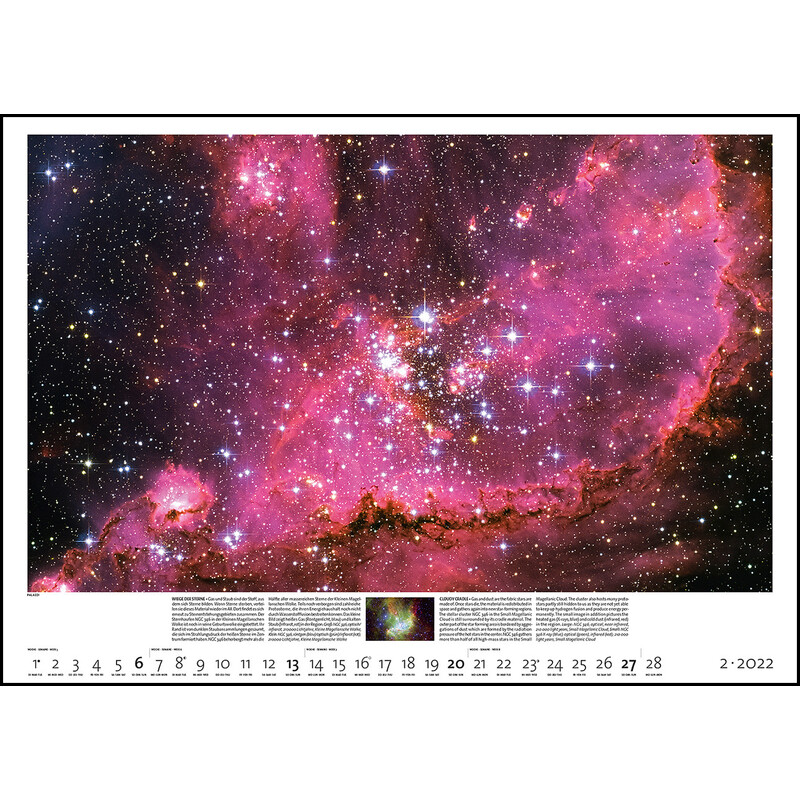 Palazzi Verlag Calendario Sternzeit 2022