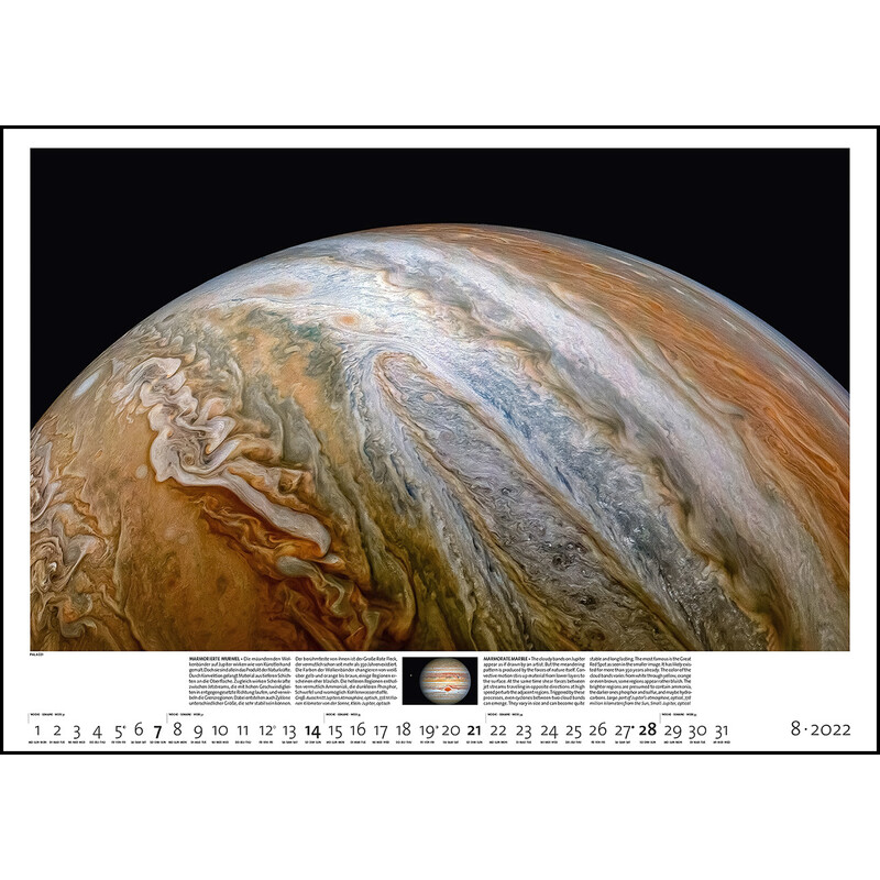 Palazzi Verlag Calendario Sternzeit 2022