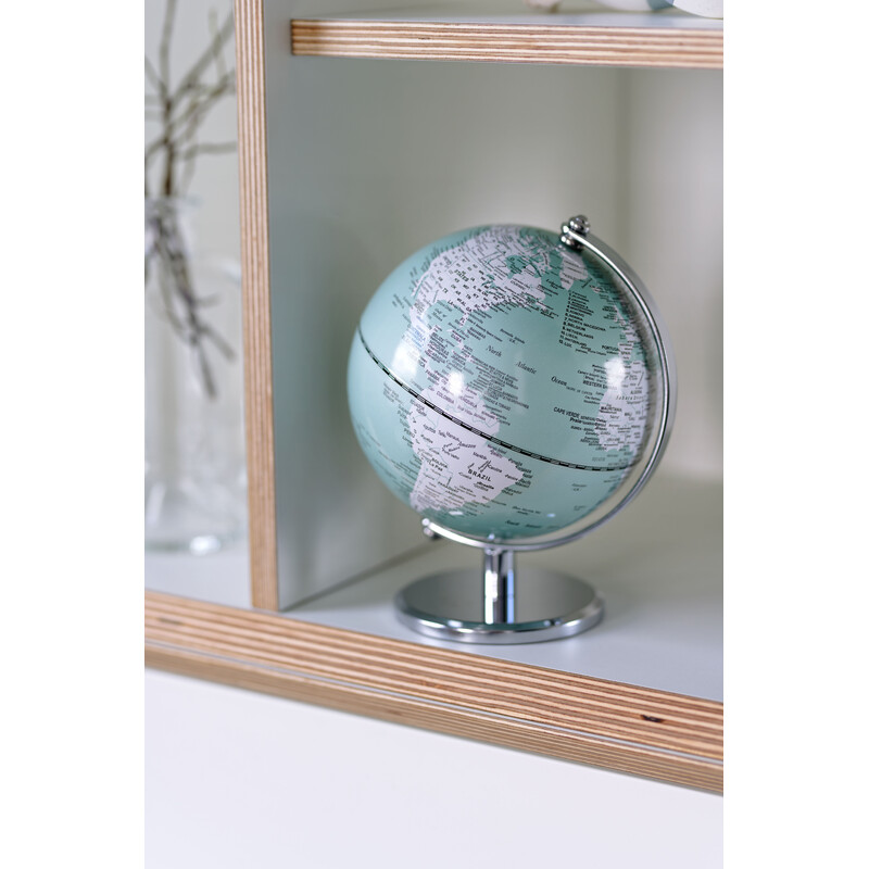 TROIKA Mini Globo Gagarin Pastello Turchese 13cm