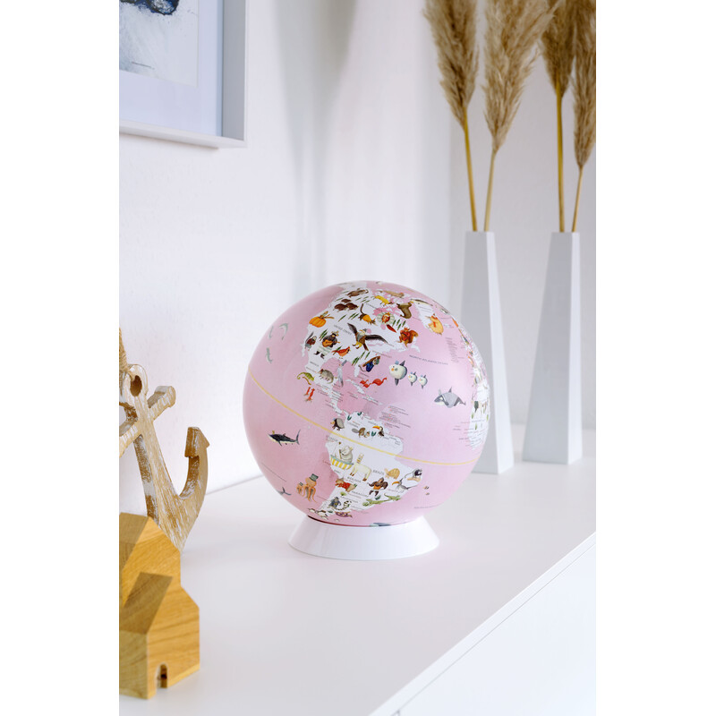 emform Globo Wildlife World Pink 25cm