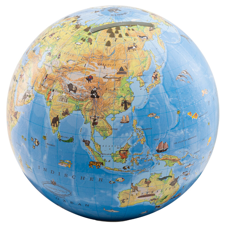 Columbus Mini Globo Salvadanaio 12 cm