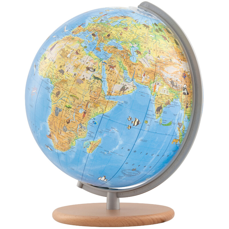 Columbus Globo per Bambini La nostra Terra con penna esplorativa 26 cm
