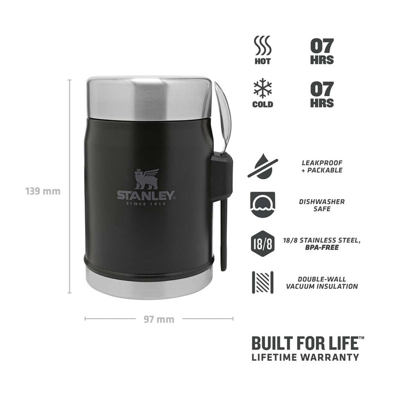 Stanley Barattolo per alimenti Classic nero