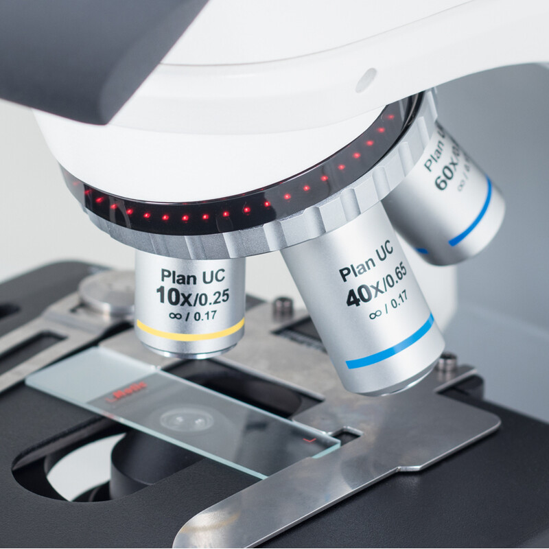 Motic Microscopio Panthera C2, Trinoculare (senza 100X), infinity, plan, achro, 40x-400x, Halogen/LED