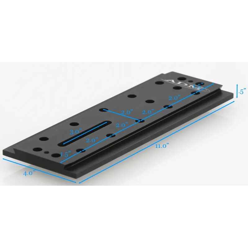 ADM Slitta a coda di rondine universale 279 mm