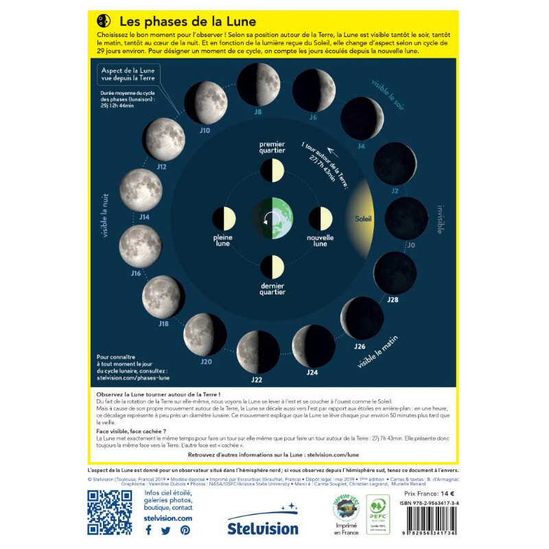 Stelvision Atlante Carte de la Lune