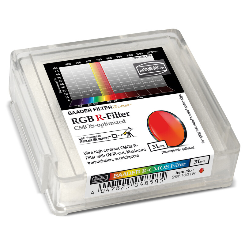 Baader Filtro RGB-R CMOS 31mm