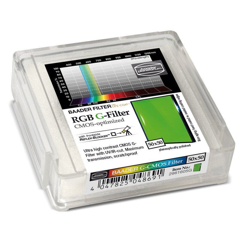 Baader Filtro RGB-G CMOS 50x50mm