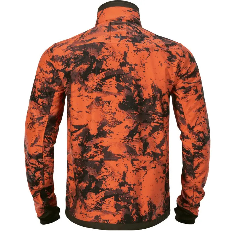 Härkila Giacca in pile Wildboar Pro Reversible, verde salice/AXIS MSP Wildboar arancione, taglia XXL