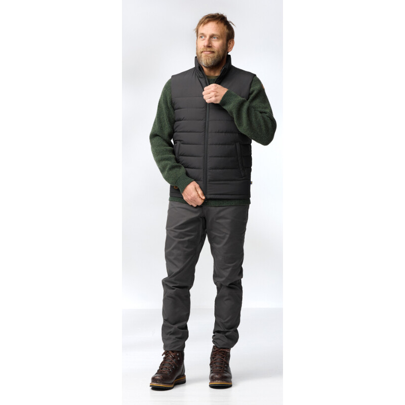 Fjällräven Greenland Down Liner Vest M, 550 Nero, taglia XXL