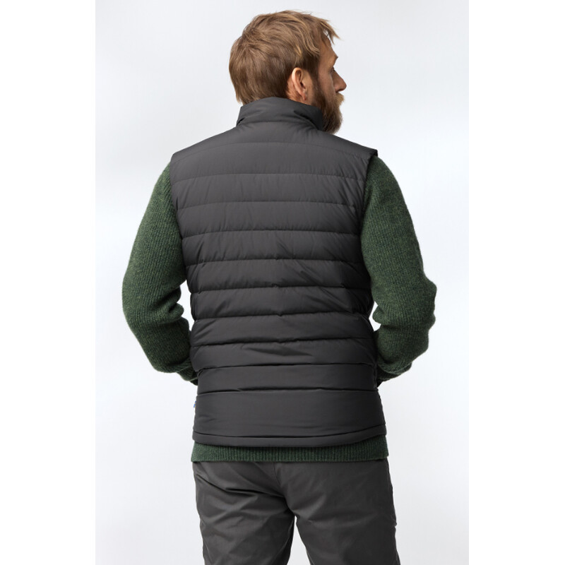 Fjällräven Greenland Down Liner Vest M, 550 Nero, taglia M