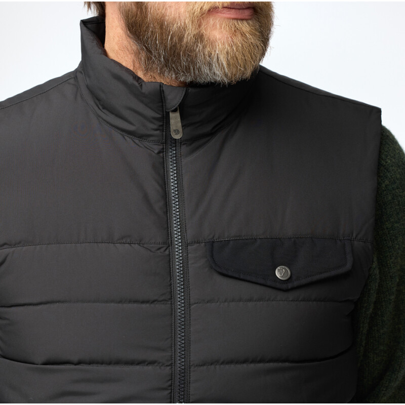 Fjällräven Greenland Down Liner Vest M, 550 Nero, taglia XXL