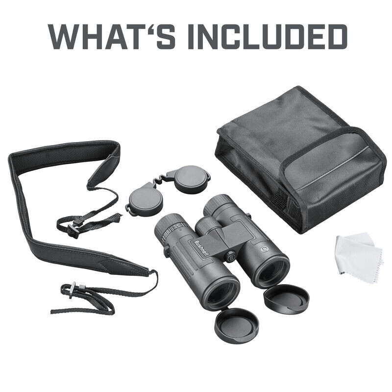 Bushnell Binocolo Legend 10x42 Prismi a tetto, nero, FMC