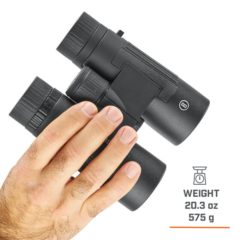 Bushnell Binocolo Legend 10x42 Prismi a tetto, nero, FMC
