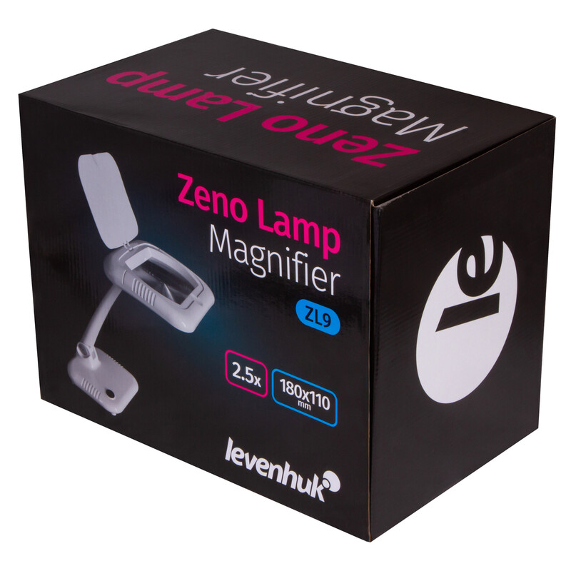 Levenhuk Lente d`Ingrandimento Zeno Lamp ZL9 2.5x LED