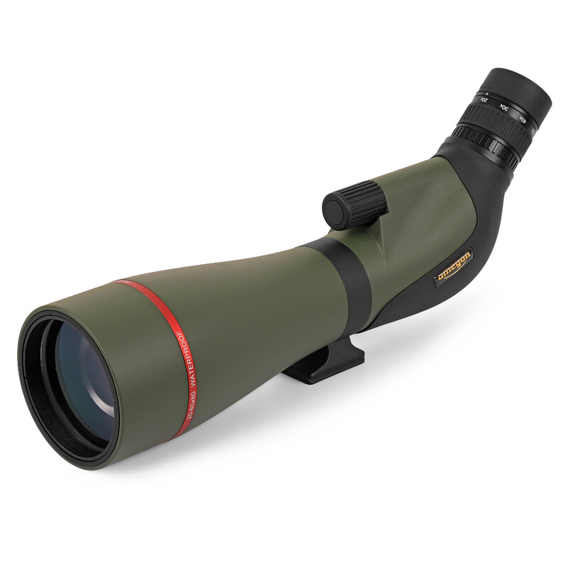 Omegon Zoom Cannocchiale 20-60x80mm + Treppiedi e Giraffa
