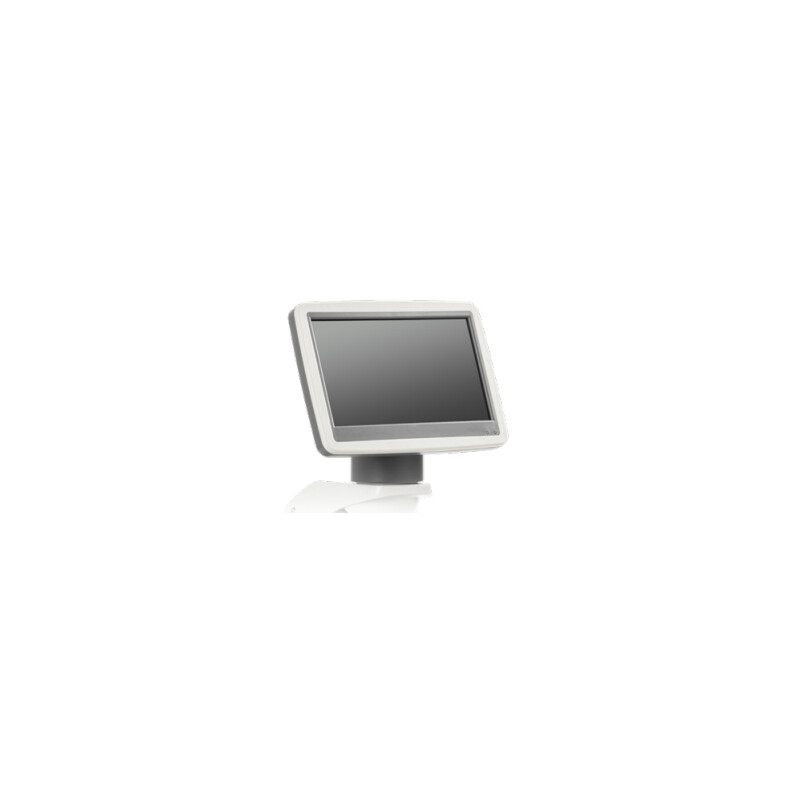 Euromex Microscopio BioBlue, BB.4200-LCD, schermo LCD da 7 pollici, obiettivi SMP 4/10/S40x, DIN, 40x - 400x, 10x/18, LED, 1W, semplice tavolino portaoggetti