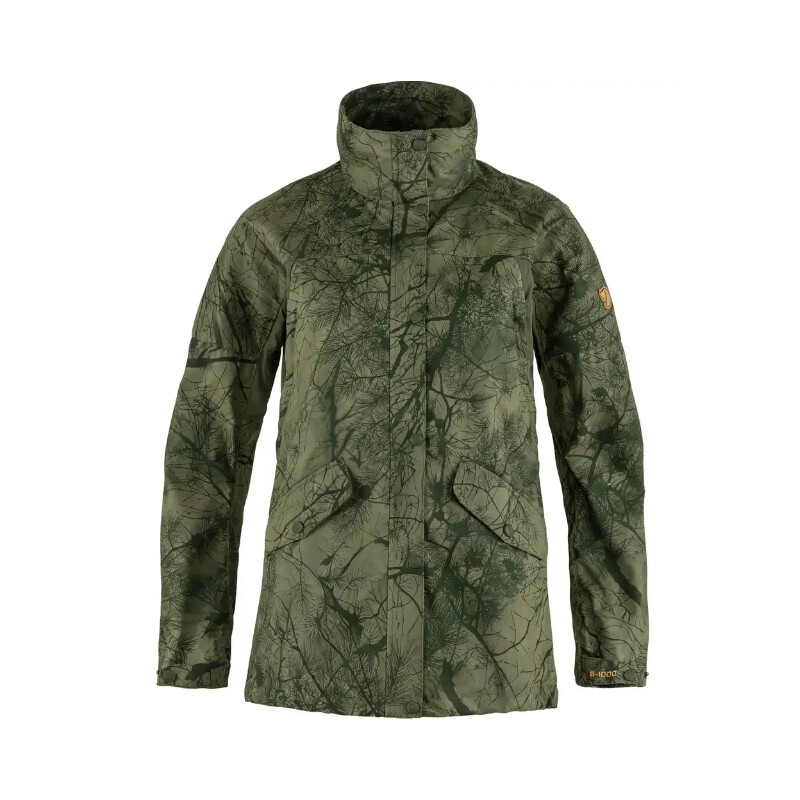 Fjällräven Giacca Forest Hybrid W, 626-625 mimetica verde-verde alloro, XL
