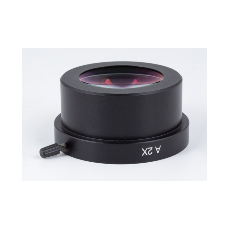Motic 1204A: obiettivo acromatico 2.0X (AA=25 mm)