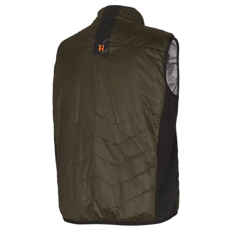 Härkila Gilet riscaldante, verde salice/nero, taglia XS