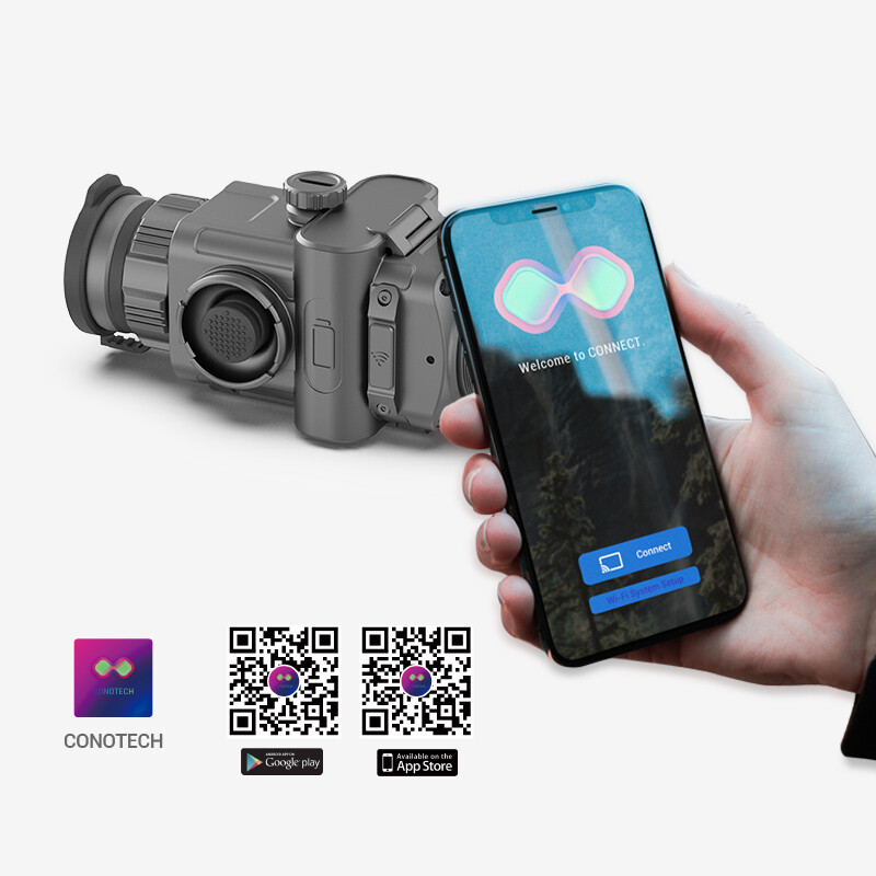 CONOTECH Camera termica Pacchetto di allegati Artemis 35 per termografia, batterie e caricabatterie inclusi