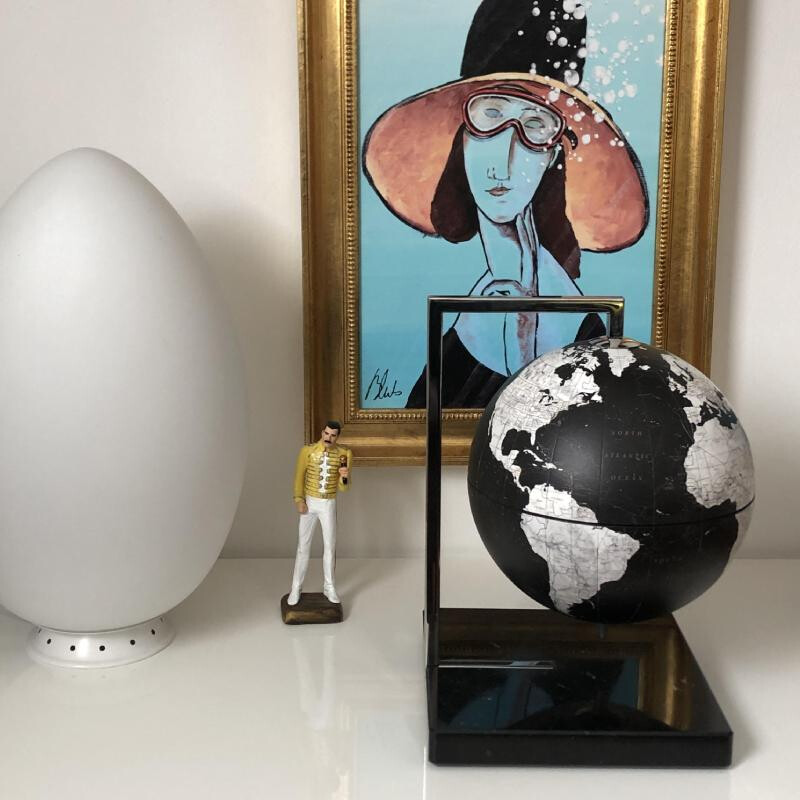 Zoffoli living Globo Quadra Black 22cm