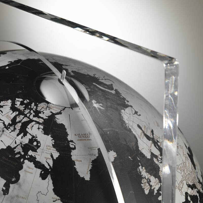 Zoffoli living Globo da terra Artico Black 40cm