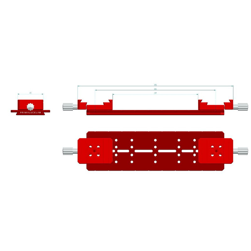 PrimaLuceLab Side by Side Losmandy PLUS 240mm