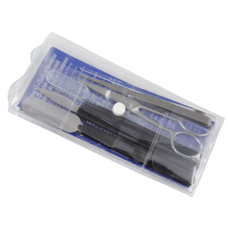 Omegon Kit per preparati, 8 pezzi, modello antiruggine in custodia di plastica