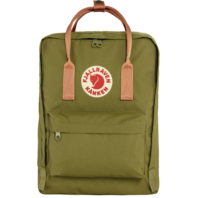 Fjällräven Zaino Kånken 631-241 Verde Fogliame-Sabbia Pesca