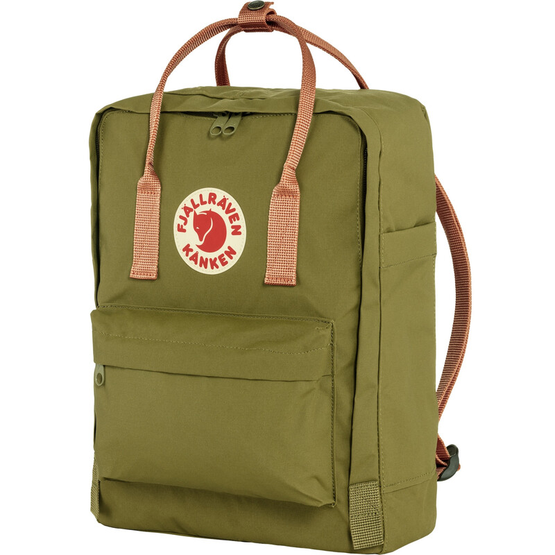 Fjällräven Zaino Kånken 631-241 Verde Fogliame-Sabbia Pesca