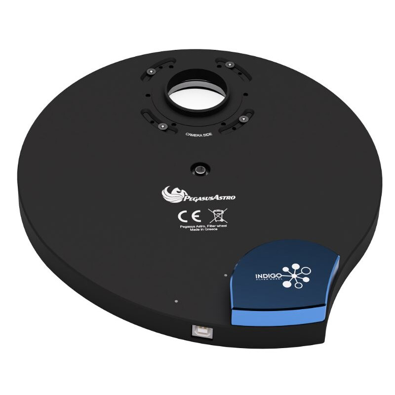 PegasusAstro Ruota portafiltri Indigo + filtri LRGB Optolong da 2"
