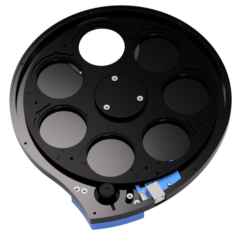 PegasusAstro Ruota portafiltri Indigo + filtri LRGB Optolong da 2"