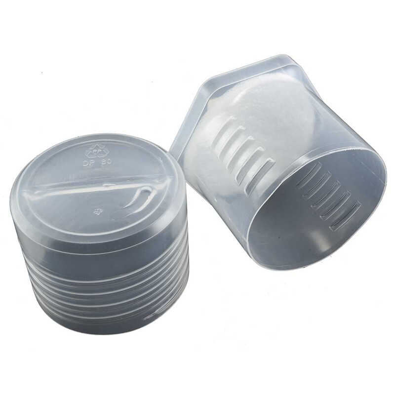 TS Optics Contenitore per oculari / confezione rotante 80 mm di diametro, altezza 50-100 mm