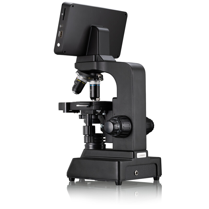 Bresser Microscopio LCD Researcher, schermo, 40x-600x, DL, LED, 16MP