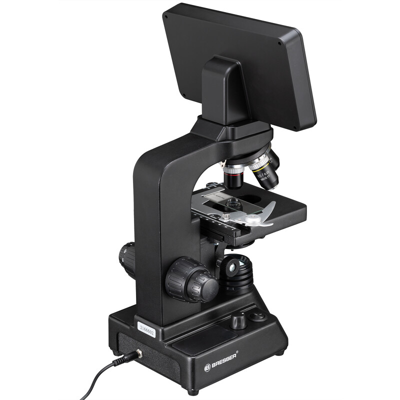 Bresser Microscopio LCD Researcher, schermo, 40x-600x, DL, LED, 16MP