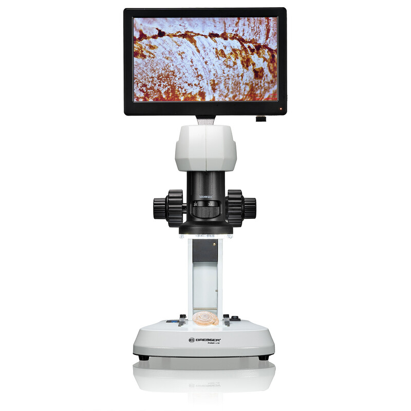 BRESSER Analyth LCD Mikroskop, screen, 0.7x-4.5x, AL/DL, LED, 5MP