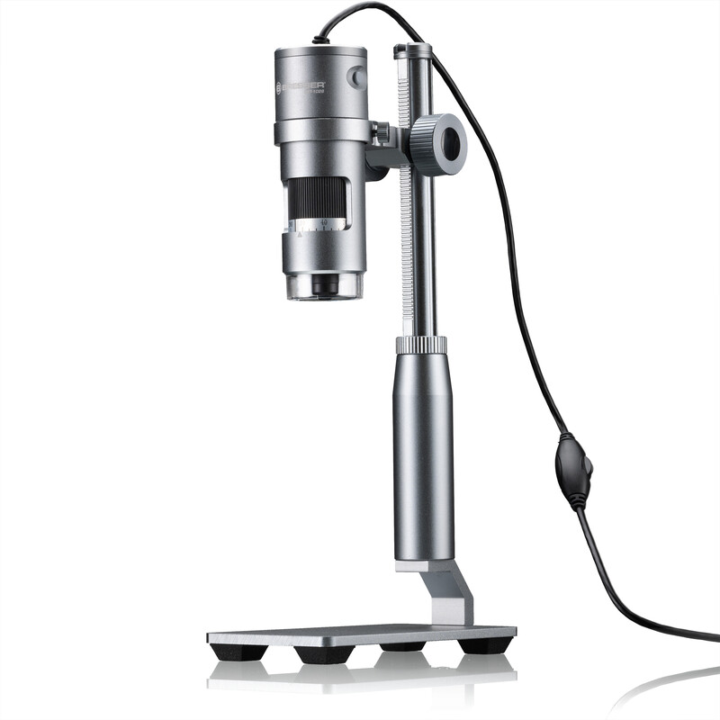 Bresser Microscopio digitale USB DST-1028, schermo, 10x-280x, AL LED 5.1MP