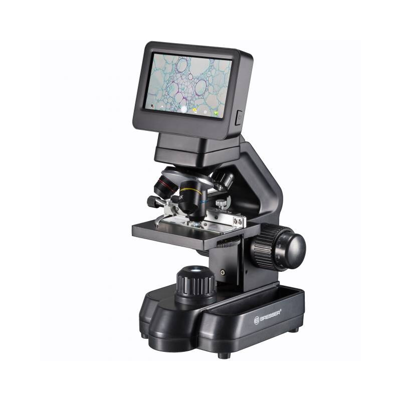 Bresser Biolux Touch, schermo, 30x-1125x, AL/DL, LED, 5 MP, HDMI, Microscopio per la scuola e l'hobbistica