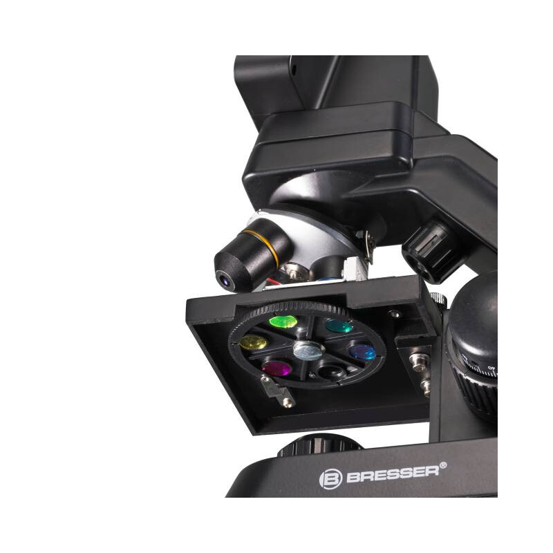 Bresser Biolux Touch, schermo, 30x-1125x, AL/DL, LED, 5 MP, HDMI, Microscopio per la scuola e l'hobbistica