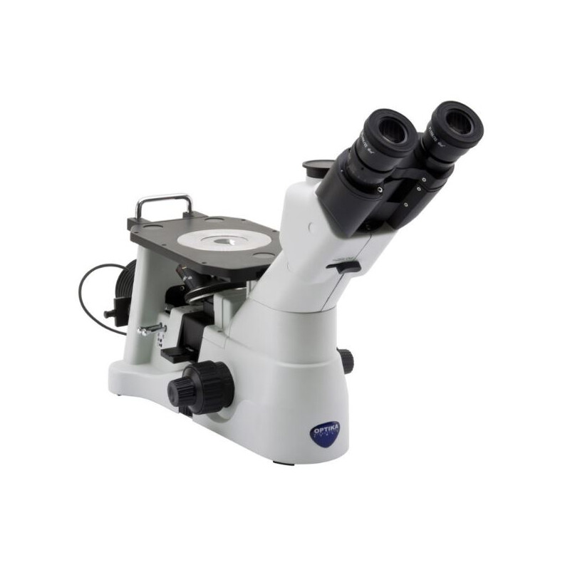 Optika Microscopio invertito IM-3METLD, trino, inverso, 10x22mm, LED 18W,