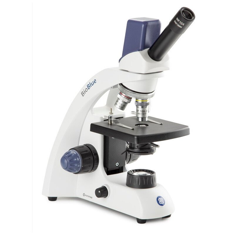 Euromex Microscopio BioBlue, BB.4205, digitale, mono, DIN, 40x - 400x, 10x/18, LED, 1W