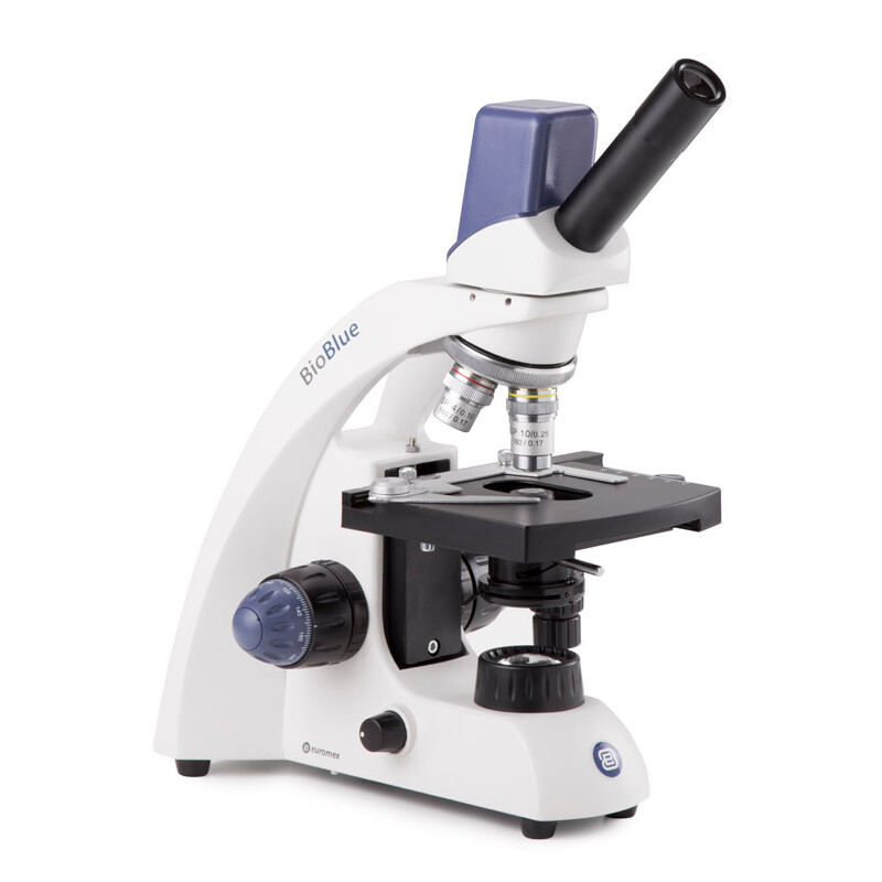 Euromex Microscopio BioBlue, BB.4255, digitale, mono, DIN, 40x - 1000x, 10x/18, LED, 1W