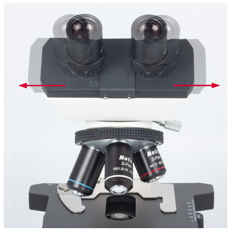 Motic Microscopio B1-220E-SP, Bino, 40x - 1000x