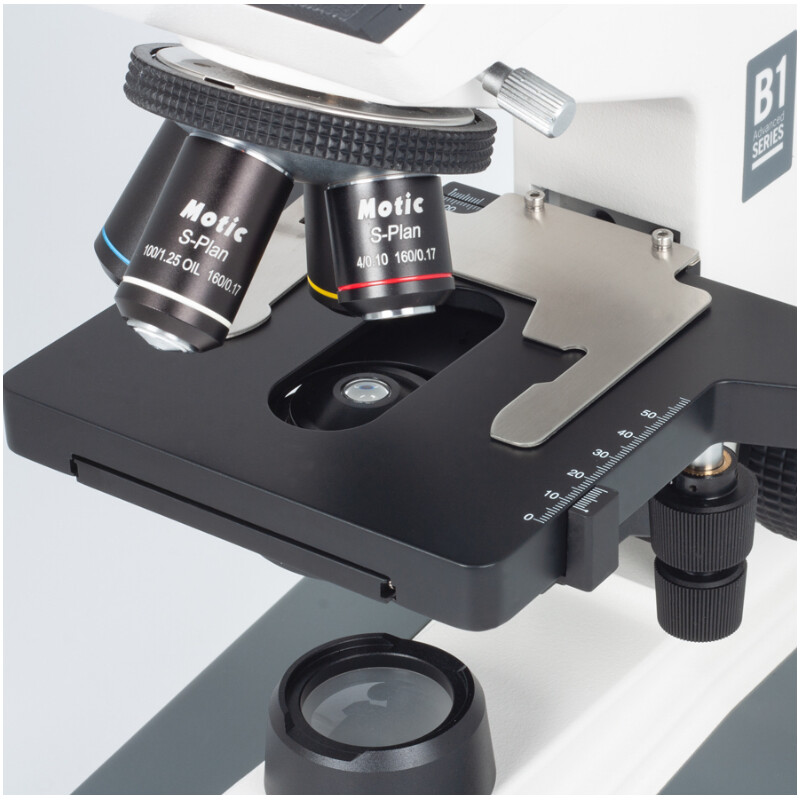 Motic Microscopio B1-220E-SP, Bino, 40x - 600x