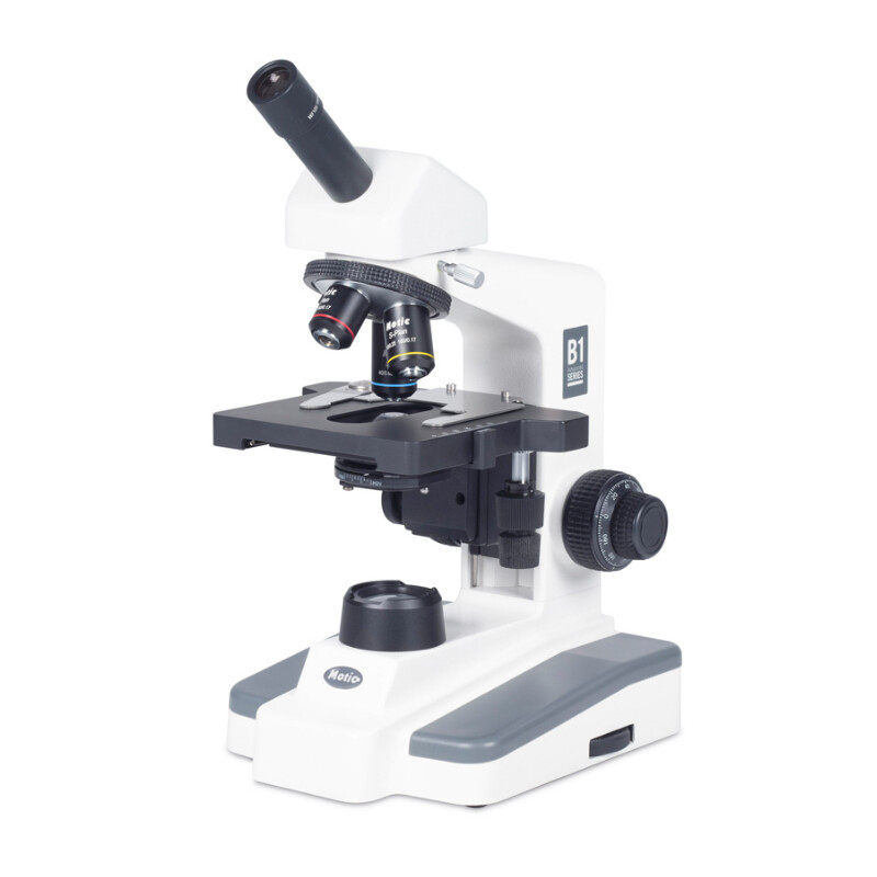 Motic Microscopio Mikroskop B1-211E-SP, Mono, 40x - 400x